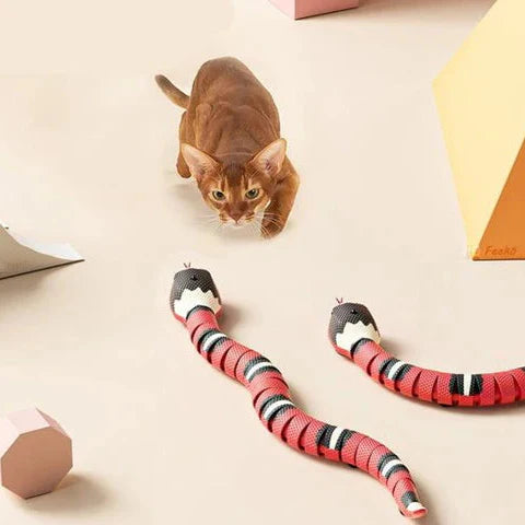 Smart Sensing Snake Cat Toy