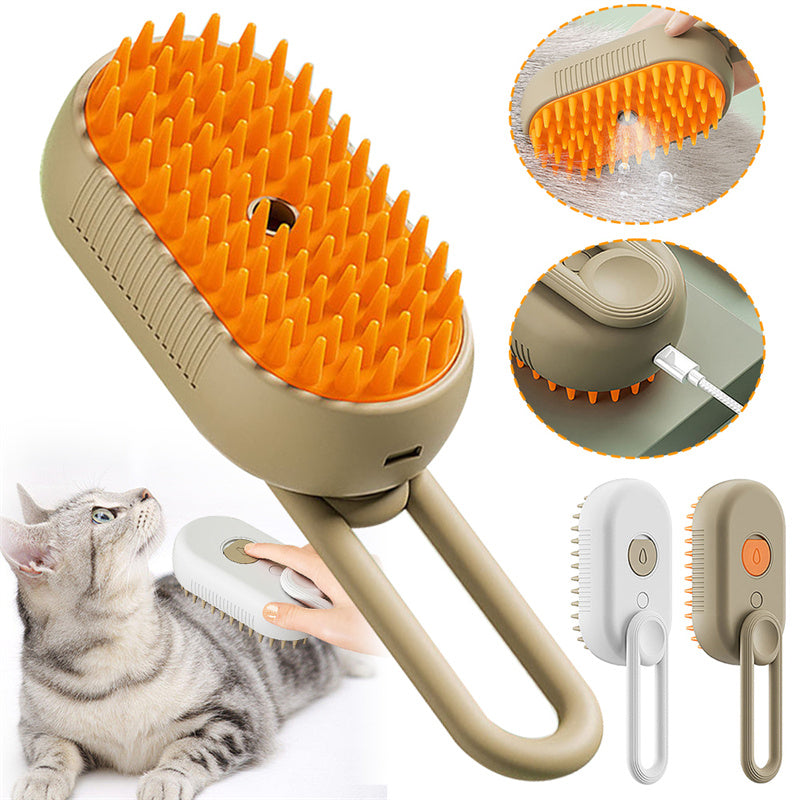 3 in 1 Pet Steam Brush