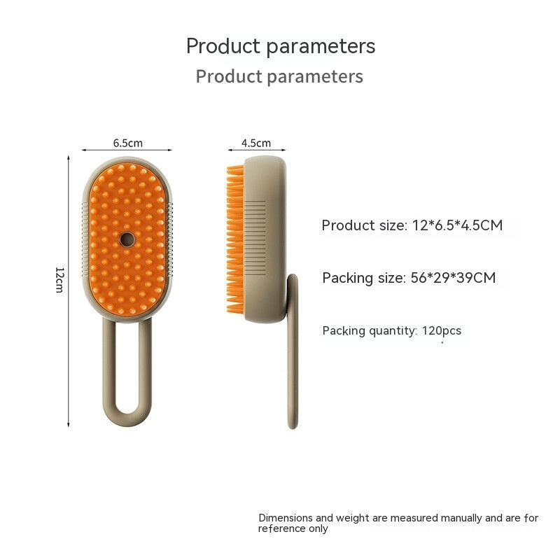 3 in 1 Pet Steam Brush